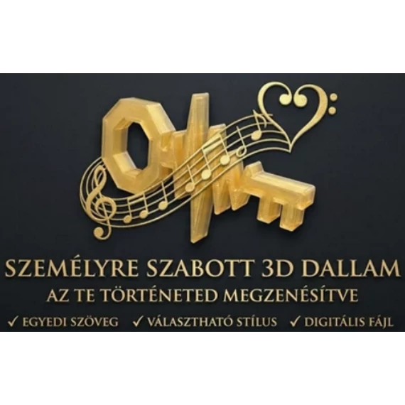 Személyre szabott Dallam – A Te történeted megzenésítve