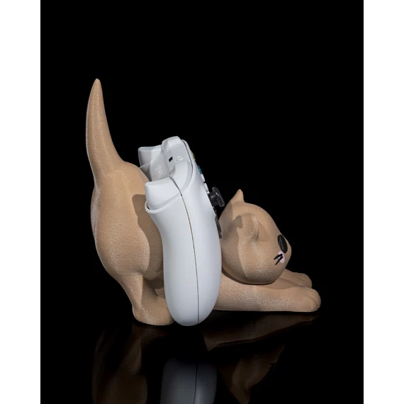 Cica Telefon és Kontroller Tartó (Festett termék*)